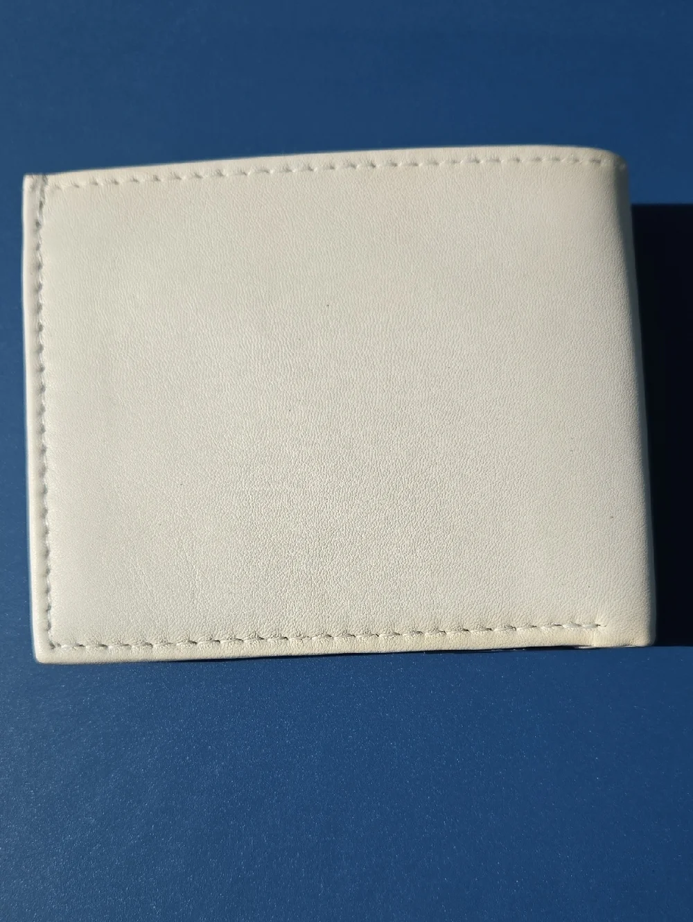 A G leather wallets white